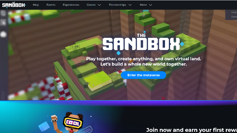 Компанія з розробки блокчейн-ігор Sandbox
