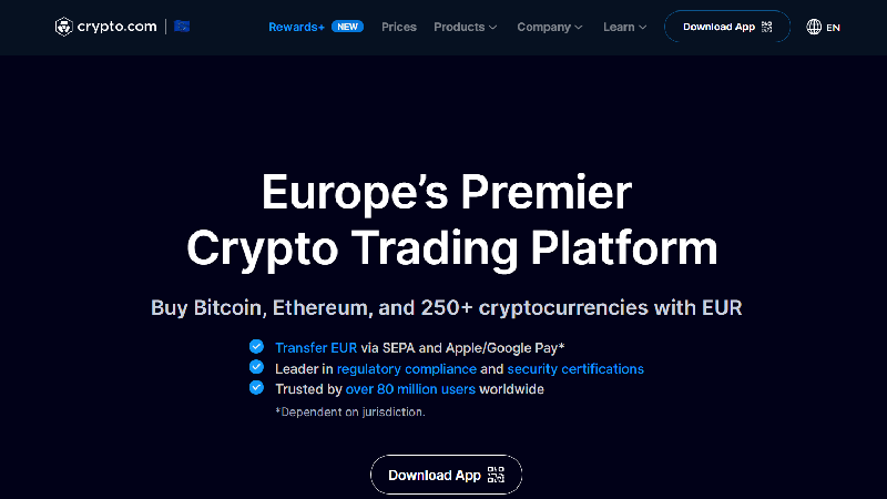 Криптогаманець Crypto.com.