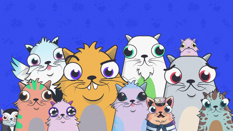 Гра Cryptokitties
