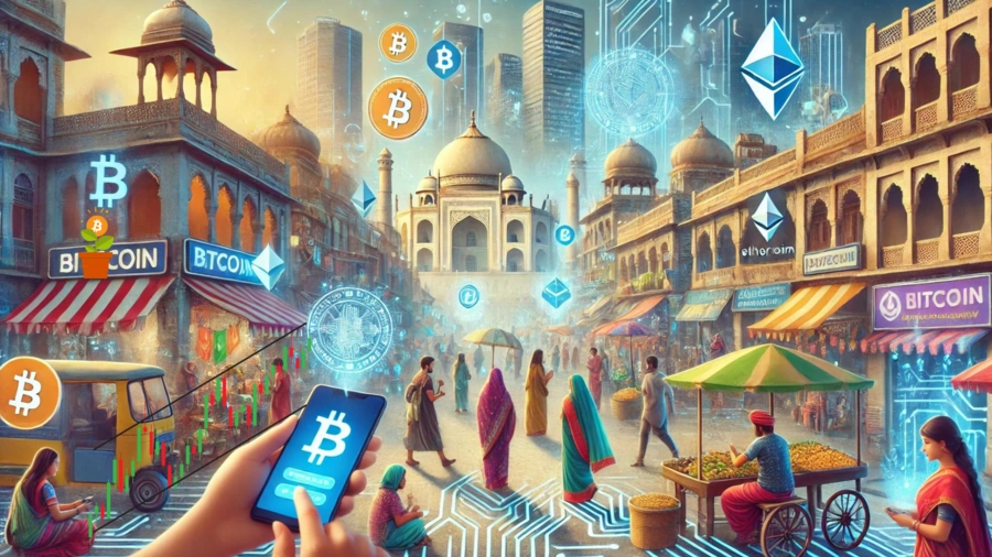Прийняття криптовалюти 2024 Індія та країни CSAO лідирують