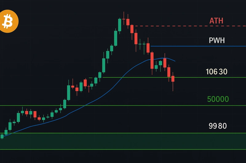 BTC Гарфілд день TA від Mako Sharks