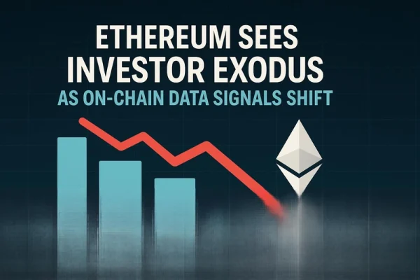 Ethereum спостерігає відтік інвесторів на тлі змін в даних ланцюжка блоків